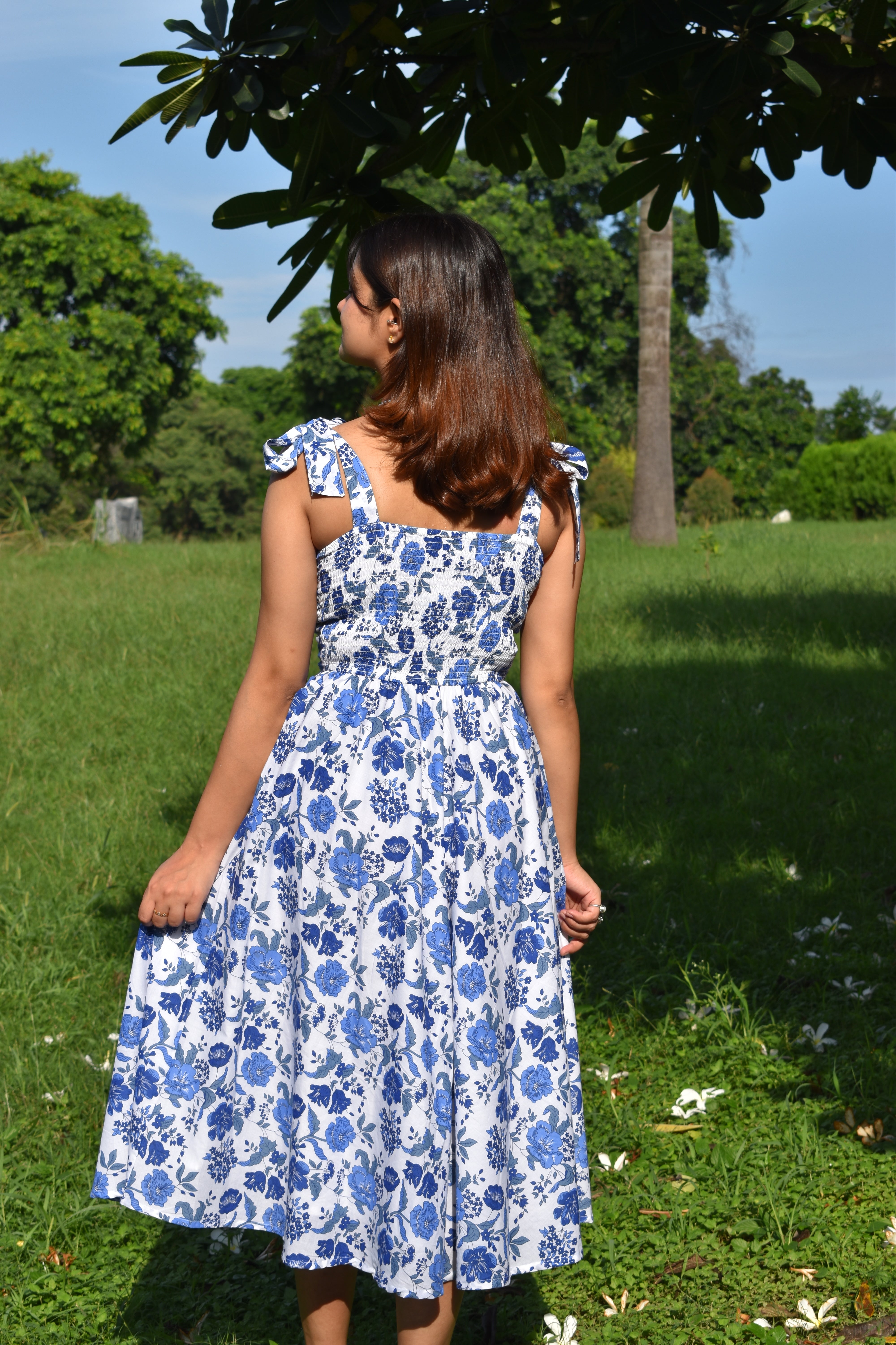 Floria Tie-up dress