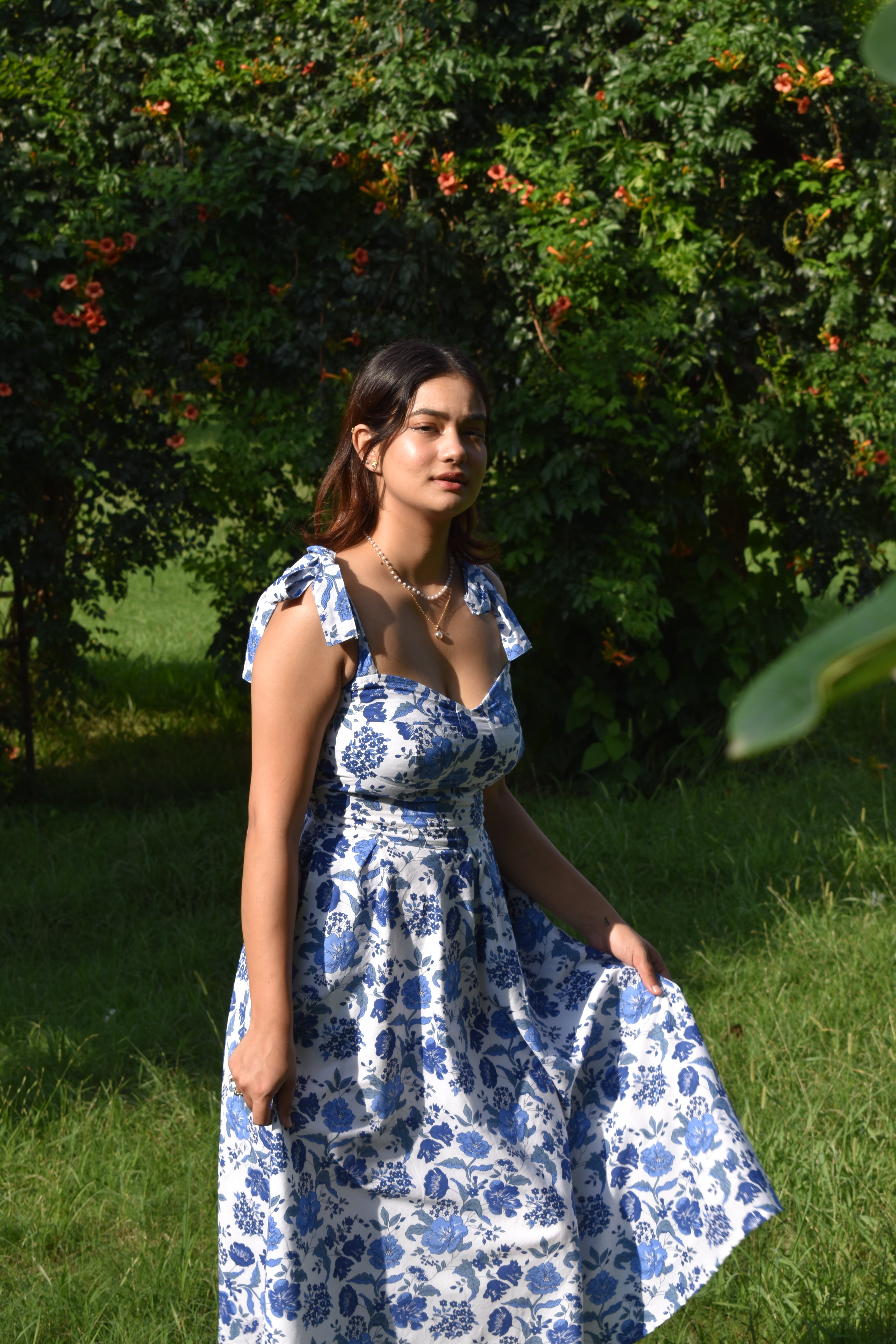 Floria Tie-up dress