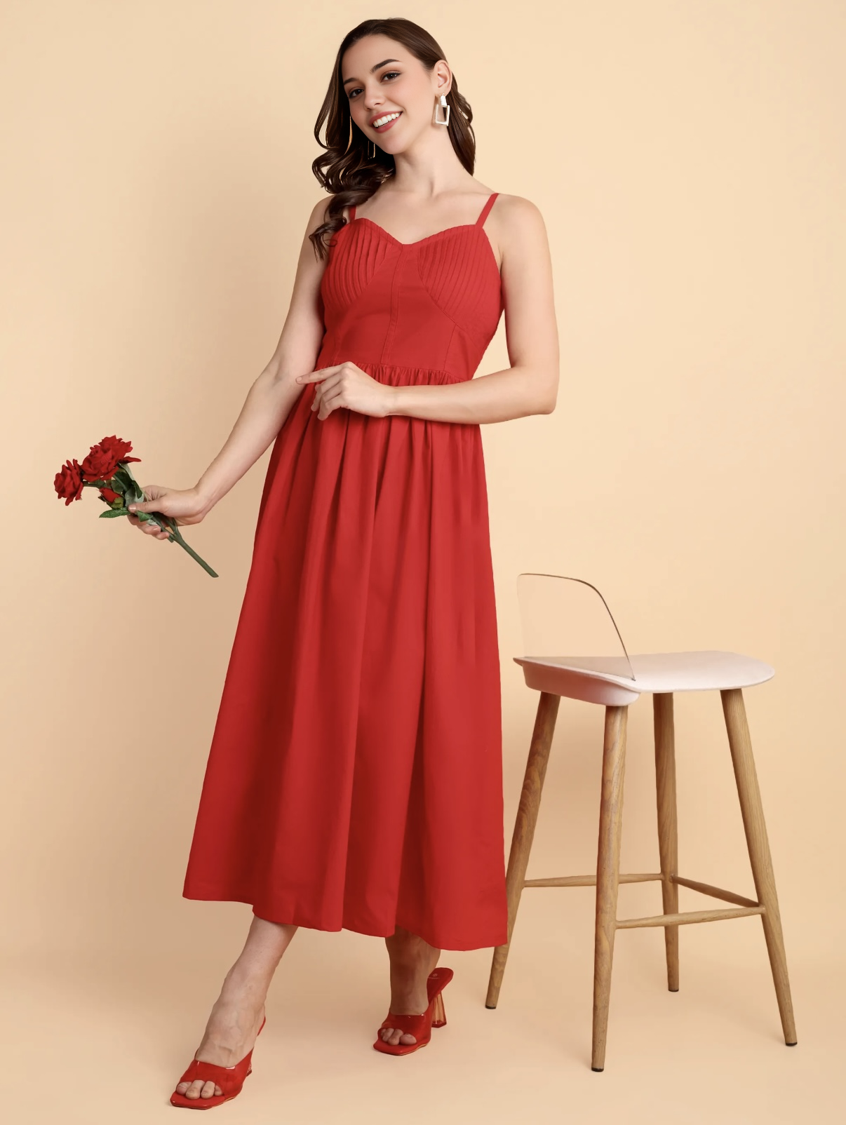 Valentina Red dress